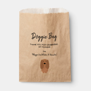 Sacs Cocker Spaniel Doggie pour Mariage, Favoriser
