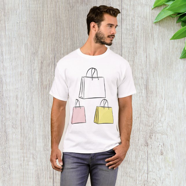 Sacs commerciaux T-Shirt Mens (Créateur téléchargé)