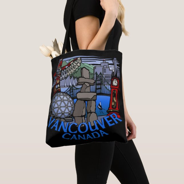 Sacs d'art de point de repère de sac fourre-tout à (De près)