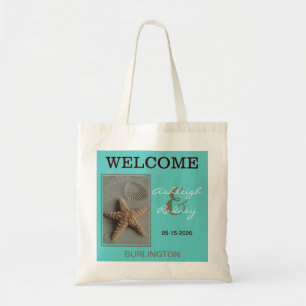 Sacs de bienvenue de mariage de plage Starfish