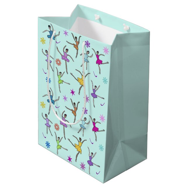 Sacs de cadeau de danseuses de ballerine (Dos Angle)