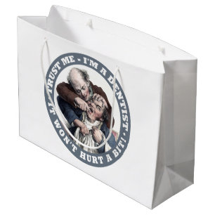 Sacs de cadeau d'humour de DENTISTE
