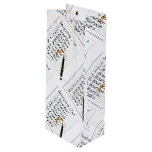 SACS DE CADEAU - LISTE D'ACHATS D'AMANTS DE