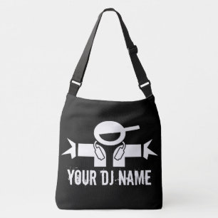 Sacs de carrosserie de nom DJ personnalisé disqu