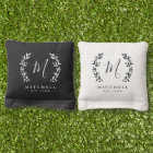 Monogramme Rustique Laurel Script Family