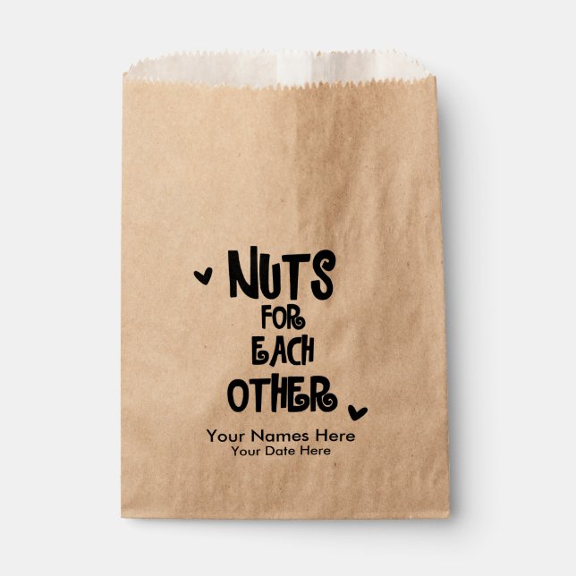 Sacs De Faveur De Mariage, Faveurs Rustiques, Sacs (Devant)
