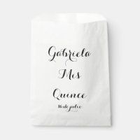 Sacs de faveur Mis Quince - Personnaliser pour vot