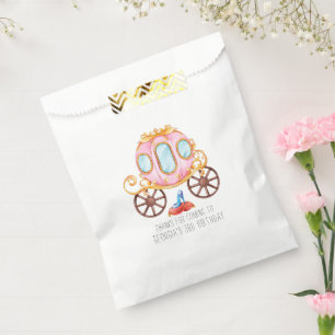 Sacs de faveurs d'anniversaire de princesse de con