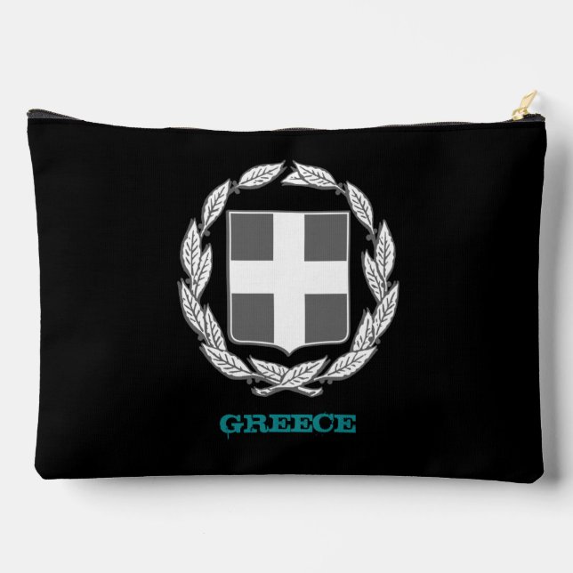 Sacs de Grèce, Armoiries grecques / drapeau (Verso)
