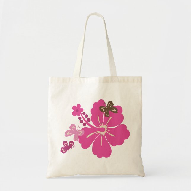 Sacs de plage Honolua Butfly et Hawaiian Hibiscus (Devant)