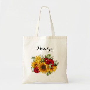 Sacs de servante de tournesol et Rose