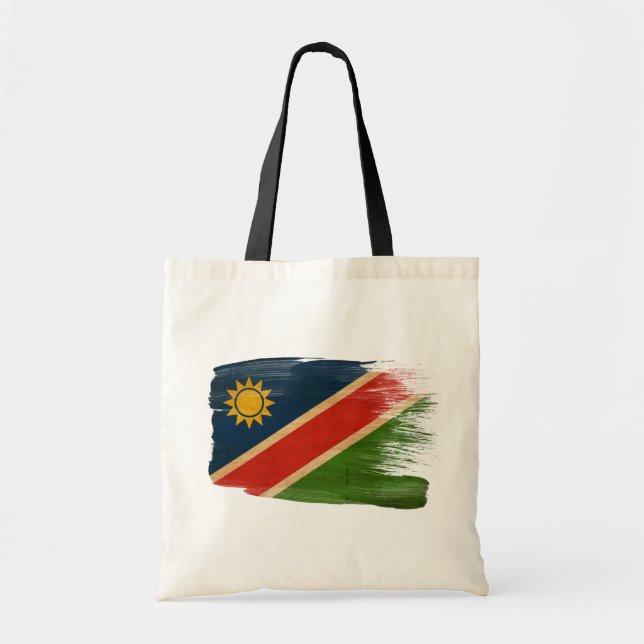 Sacs de toile de drapeau de la Namibie (Devant)