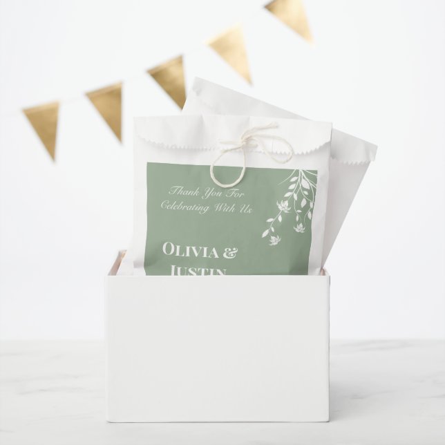 Sacs de traitement de faveur de mariage (Fête)