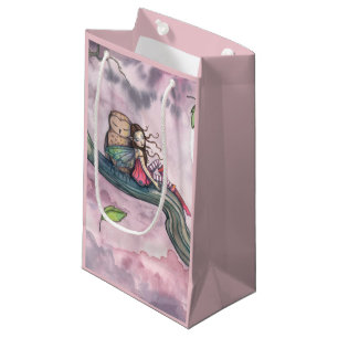 Sacs en papier fantaisistes de fée et de hibou