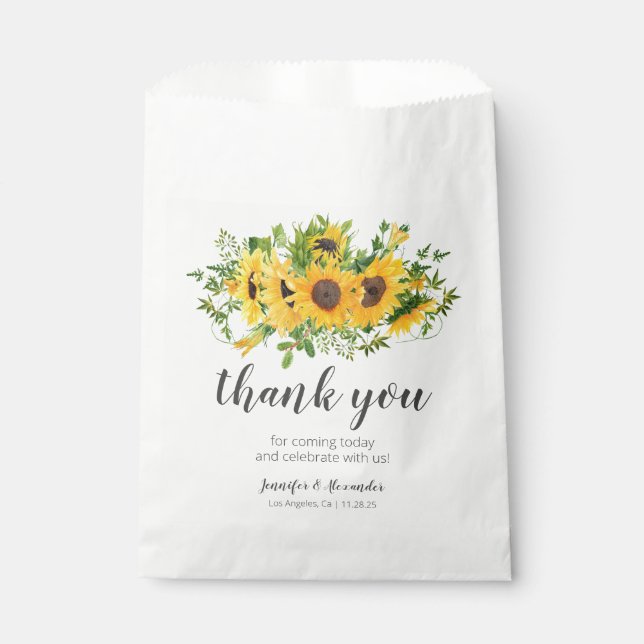 Sacs favoris des tournesols (Devant)