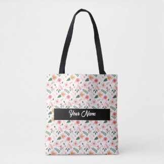 Sacs fourre-tout à fleurs