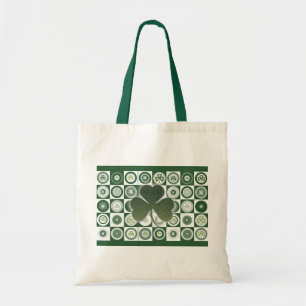Sacs fourre-tout à shamrocks de l'Irlande