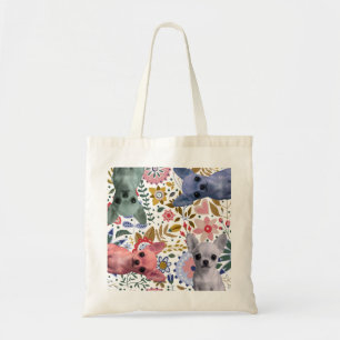 Sacs fourre-tout Chihuahuas aquarelle mignons – Ch