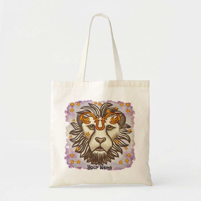 Sacs fourre-tout d'anniversaire Leo Lion (Devant)