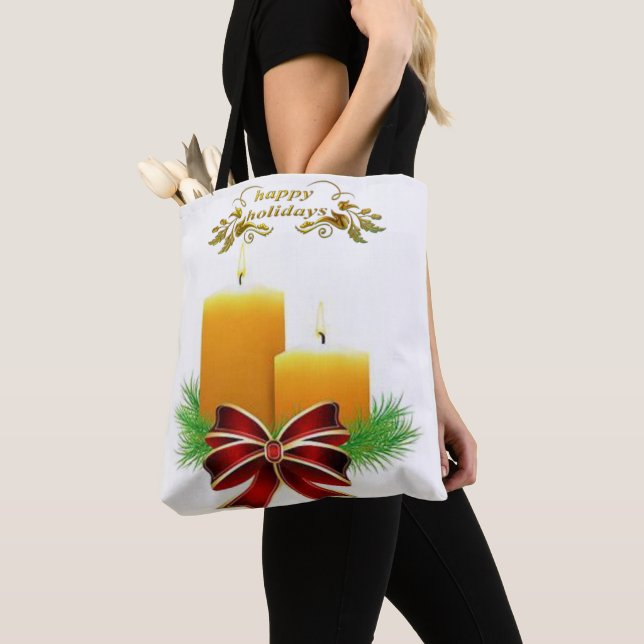 Sacs fourre-tout de Noël pour femmes, Joyeuses fêt (De près)