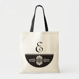 Sacs fourre-tout décorés d'un monogramme