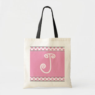 Sacs fourre-tout décorés d'un monogramme