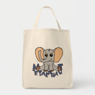 Sacs fourre-tout d'éléphant métalphanumérique - Di