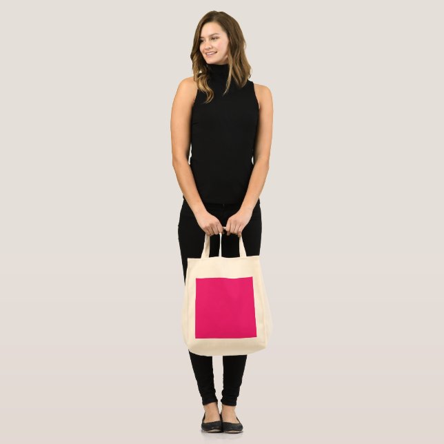Sacs fourre-tout design | rose, rayures et féminis (Devant (modèle))