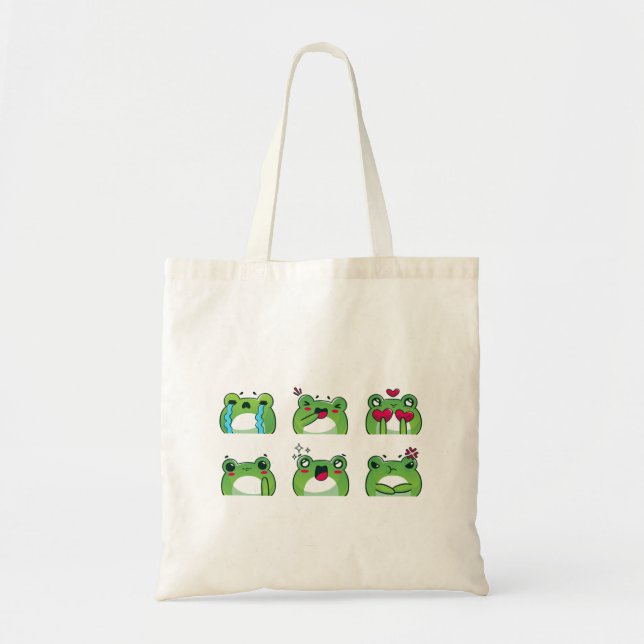 Sacs fourre-tout Icon Funny Frog (Devant)