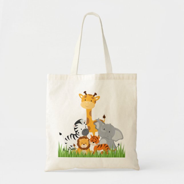 Sacs fourre-tout mignons à animaux de bébé de (Devant)
