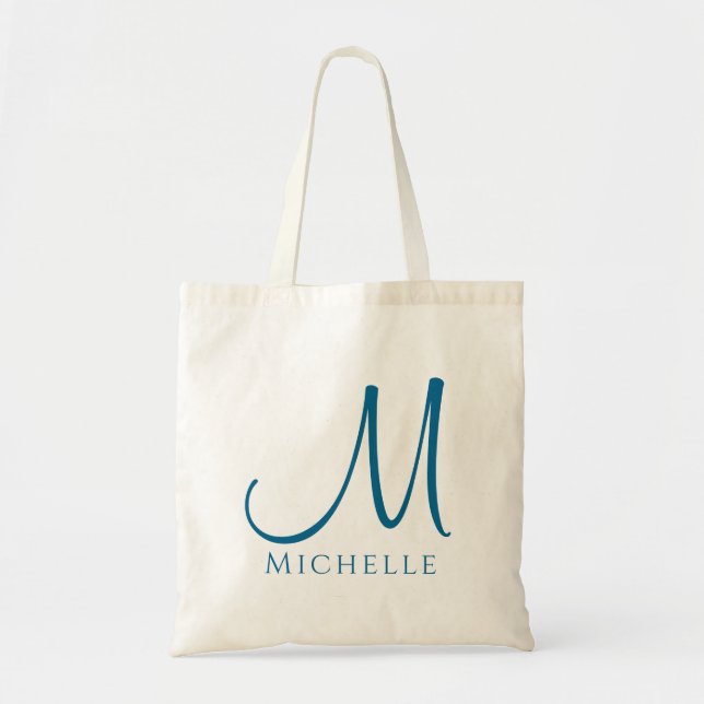 Sacs fourre-tout Monogramme tendance Nom Lettre in (Devant)