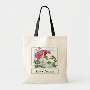 Sacs fourre-tout personnalisés à fleur