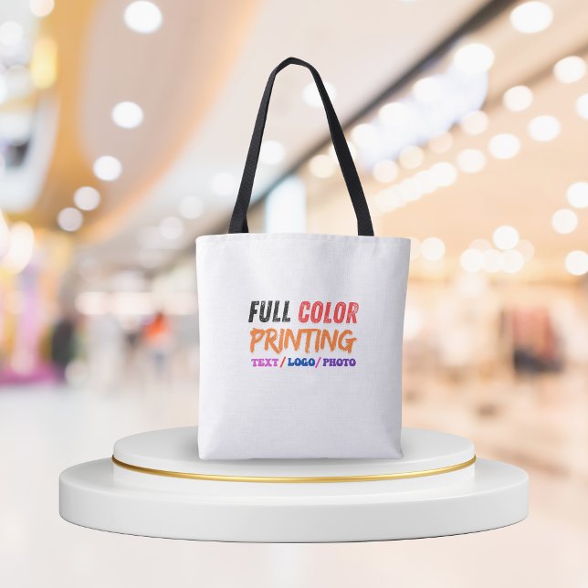Sacs fourre-tout personnalisés avec logo - Photo p (Custom Tote Bags with Logo - Personalized Cotton Shopping Bags)