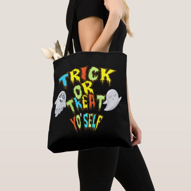 Sacs Halloween personnalisés | Fantômes, Sac à Tri (De près)