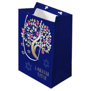 Sacs juifs de cadeau de la nouvelle année   Rosh