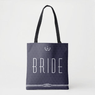 Sacs Mariage Nautique Bride Avec Ancres