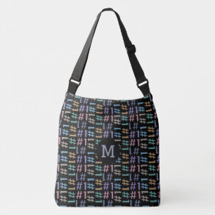 Sacs monogrammes personnalisés "# 1" Motif