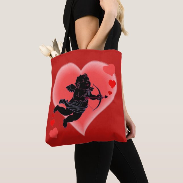Sacs mous Sacs fourre-tout mous de Saint Valentin  (De près)