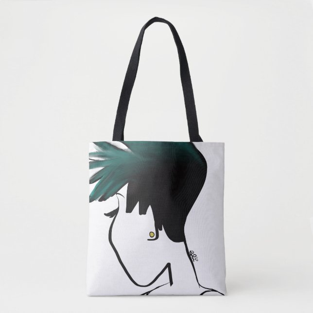 Sacs pointus de toile d'Ombre (Devant)