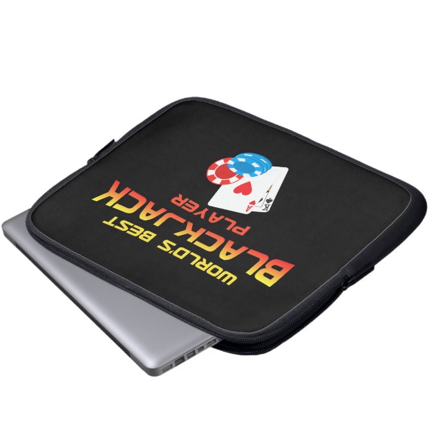 Sacs pour ordinateur portable Blackjack (Devant bas)