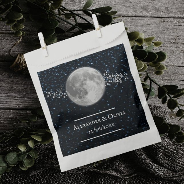 Sacs préférés de mariage lunaire (Lunar Wedding Favor Bags)