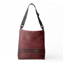 Sacs rustiques de couverture de livre en rouge de