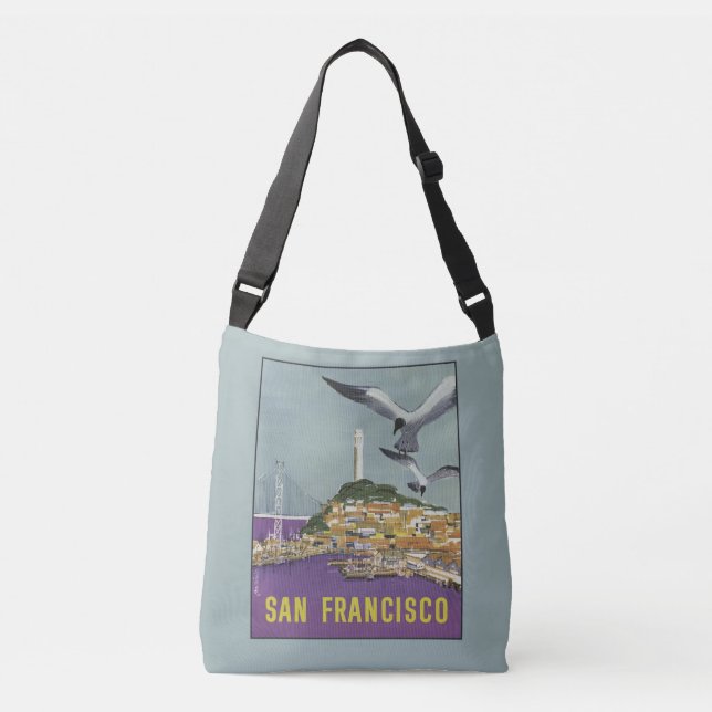 Sacs Vintage voyage San Francisco USA (Devant)
