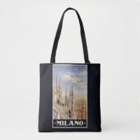 Sacs vintages de voyage de Milan Milan Italie