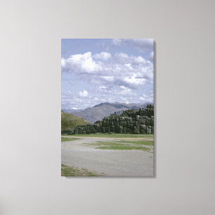 Sacsahuman Inca fortress Canvas Print