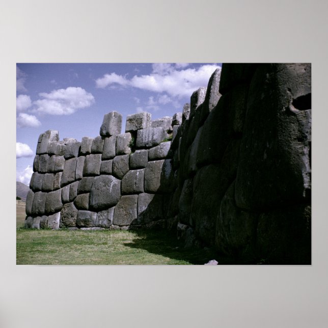 Sacsahuman Incan Fortress Poster (Front)