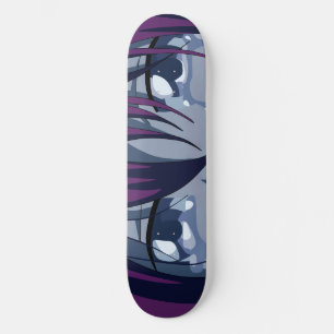 Sad Anime Eyes Skateboard Deck