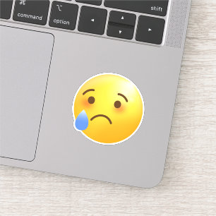 Sad But Relieved Face Emoji