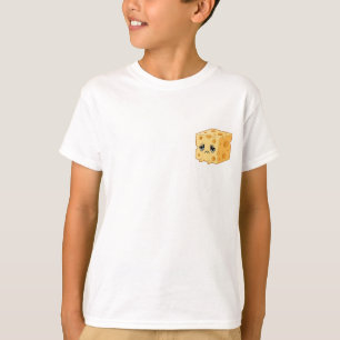 Sad Cheesy Wedge Funny Kids T-Shirt