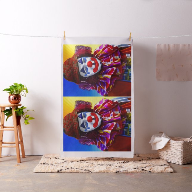 Sad Clown Fabric (In Situ)